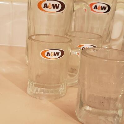 Lot 358:  Vintage A&W Mug lot