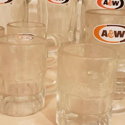 Lot 358:  Vintage A&W Mug lot