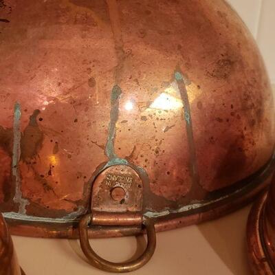 Lot 361: Copper Mixing Bowl
