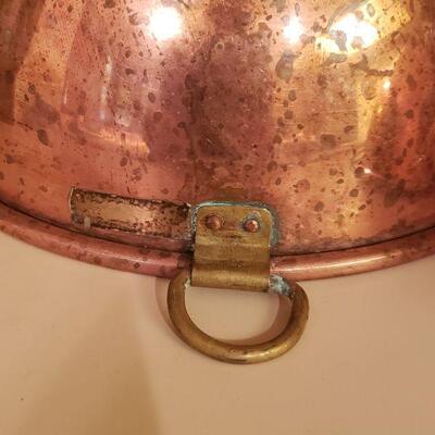 Lot 361: Copper Mixing Bowl