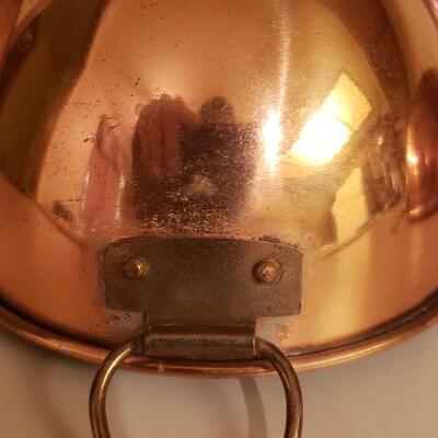 Lot 361: Copper Mixing Bowl