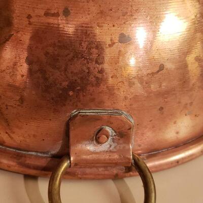 Lot 361: Copper Mixing Bowl