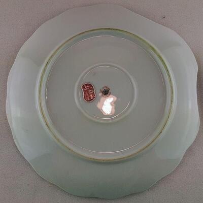 Lefton Gold Wheat Snack Plate