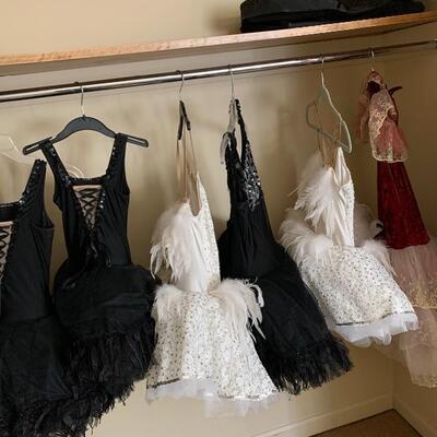 5 Ballet Costumes Lot from Black Swan Production 2 White & 2 Black 