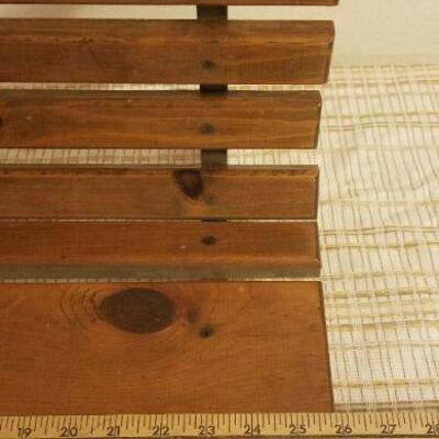 Lot #371: Vintage Doll or Children's Wood Bench