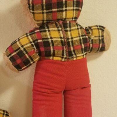 Lot #373: Bundle of (3) Vintage Teddy Bears Graduated Sizes