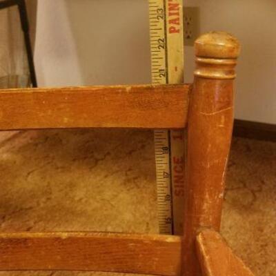 Lot #380: Vintage Children's Rocking Chair