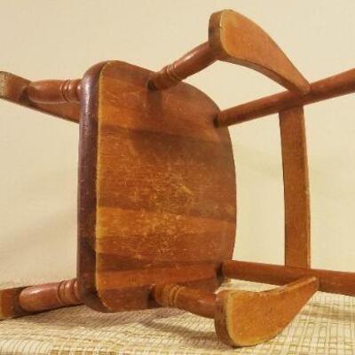 Lot #380: Vintage Children's Rocking Chair