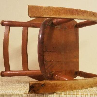 Lot #380: Vintage Children's Rocking Chair