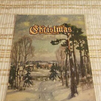 Lot #381: Vintage 1940's and 50's CHRISTMAS Annuals 