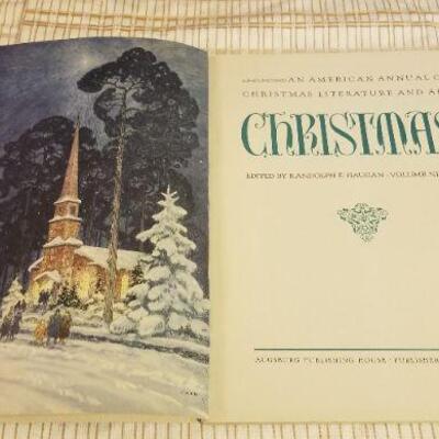 Lot #381: Vintage 1940's and 50's CHRISTMAS Annuals 
