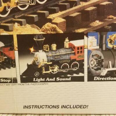 Lot #386: Vintage GREAT RAILROAD EMPIRE Railroad Set in box