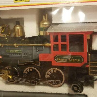Lot #386: Vintage GREAT RAILROAD EMPIRE Railroad Set in box