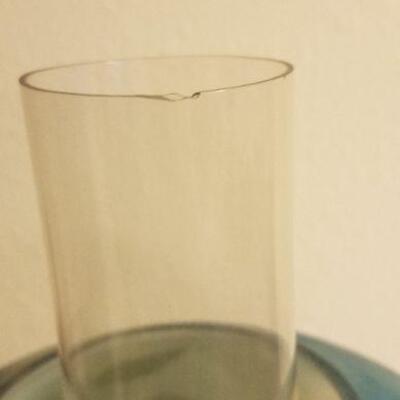 Lot #390: Antique Hurricane Lamp 