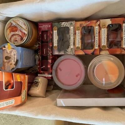 Misc candle lot 