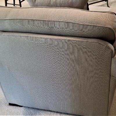 Lot #16  Orion Armchair with matching ottoman