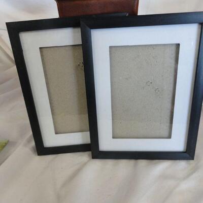 3 Small Black Picture Frames