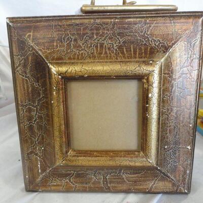 Brown and Gold Picture Frame