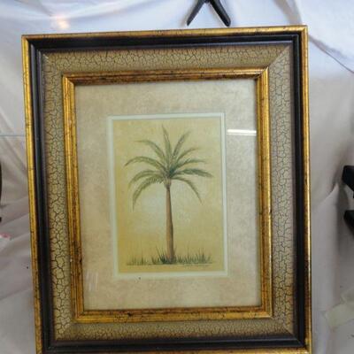 Palm Tree Picture and Frame