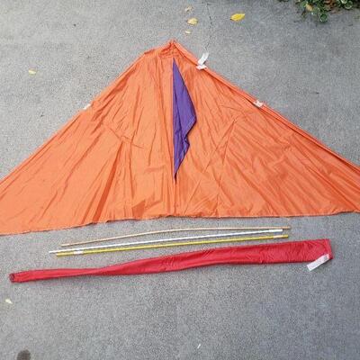 Lot 406; Vintage Kite 75" Ã— 37"