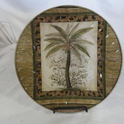 Christmas Palm Collector Plate