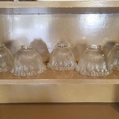 LOT 409: Glass Shades