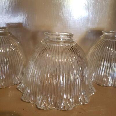 LOT 409: Glass Shades