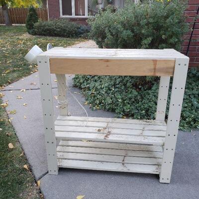 Lot 417: Plant Shelf