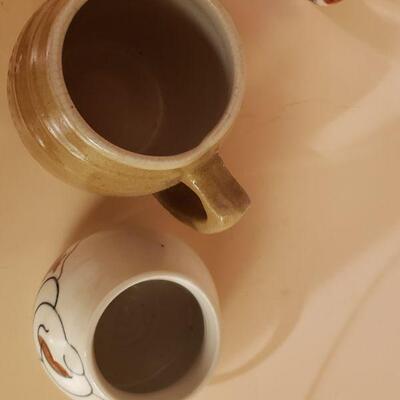 Lot 438: Vintage Ceramic Coffee Cups