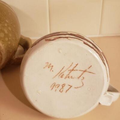 Lot 438: Vintage Ceramic Coffee Cups