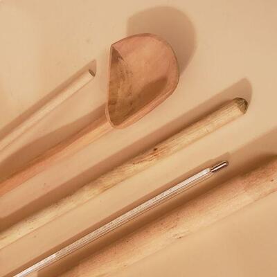 Lot 439: Wood Kitchen Implements