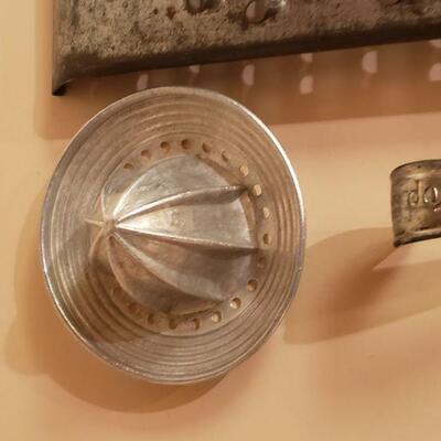 Lot 452: Vintage Kitchen Implements 