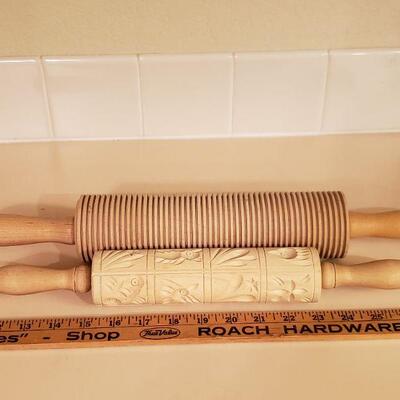 Lot 456: Vintage Rolling Pins