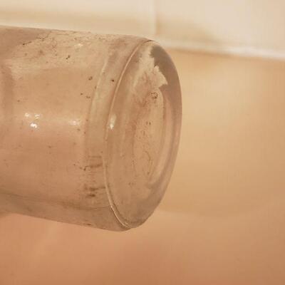 Lot 459: Antique/Vintage Glass bottle Rolling Pin