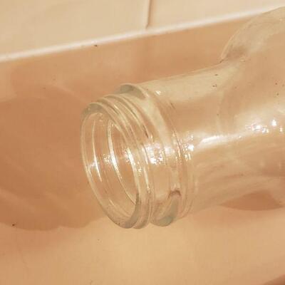 Lot 459: Antique/Vintage Glass bottle Rolling Pin