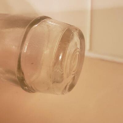 Lot 460: Antique Glass Bottle Rolling Pin #2