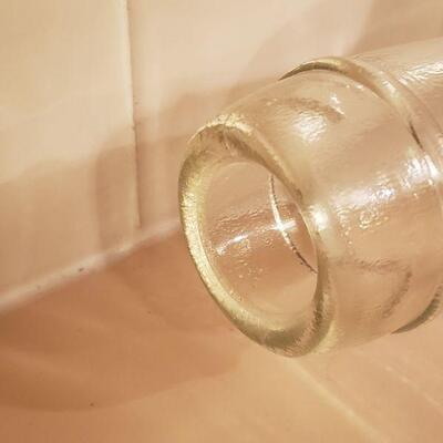 Lot 460: Antique Glass Bottle Rolling Pin #2