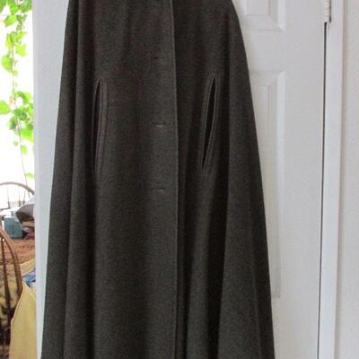 Lot 204- Large Dark Gray Overcoat