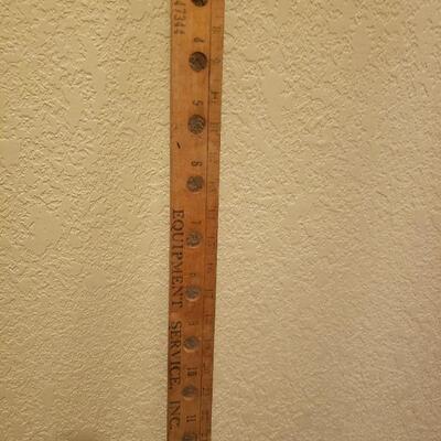 Lot 462: Antique Yard Stick