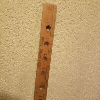 Lot 462: Antique Yard Stick