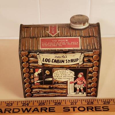 Lot 472: Antique Towle's Log Cabin Syrup