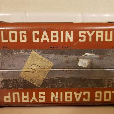 Lot 472: Antique Towle's Log Cabin Syrup