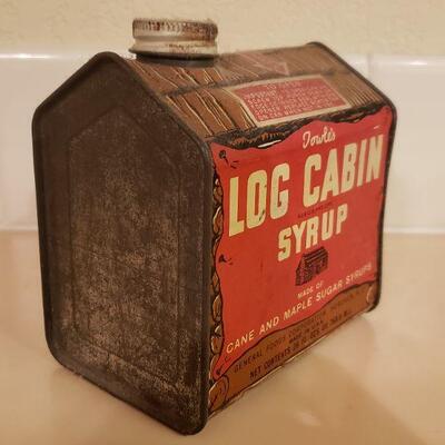 Lot 472: Antique Towle's Log Cabin Syrup