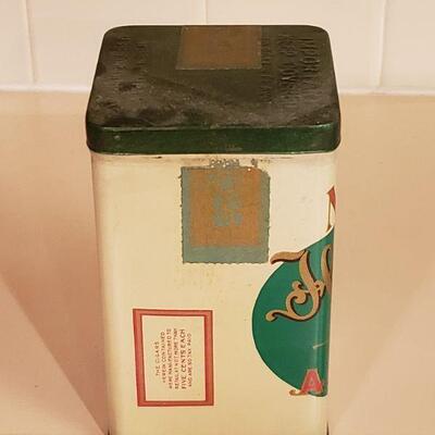 Lot 481: Antique Tobacco Niles & Moser Tobacco Tin