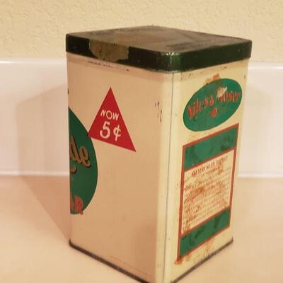 Lot 481: Antique Tobacco Niles & Moser Tobacco Tin