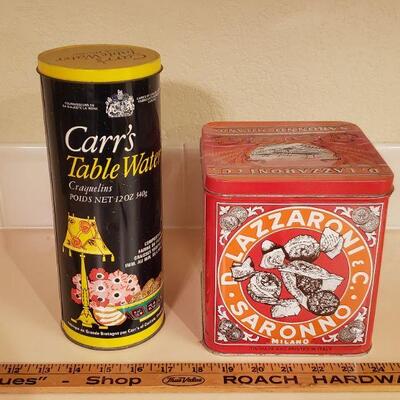 Lot 484: Vintage Tins