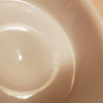 Lot 488: Milk Glass Candy Dish