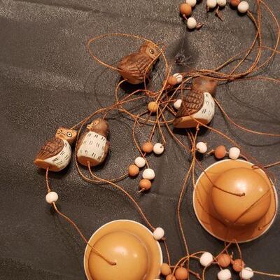 Lot 495: Native American Owl, Beads & Bells