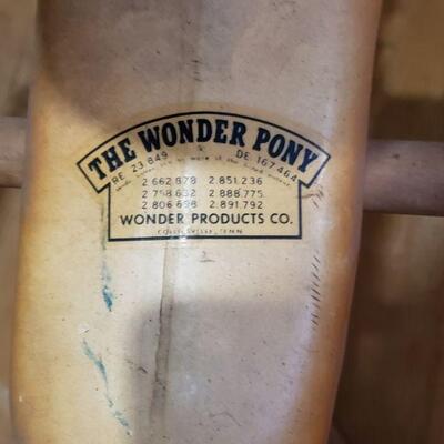 Vintage  "the Wonder Pony"