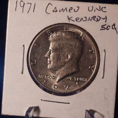 1971 Kennedy Uncirculated Cameo Half  39